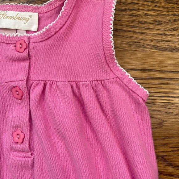 Strasburg Pink Pique Top - Picture 4 of 10